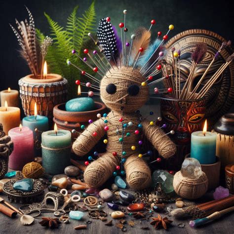 The Role of Voodoo Dolls in Healing Practices and Spellcasting